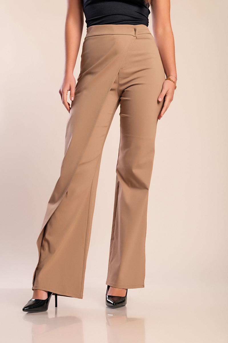 Pantaloni eleganti con balza