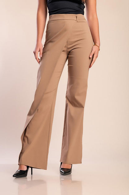 Pantaloni eleganti con balza