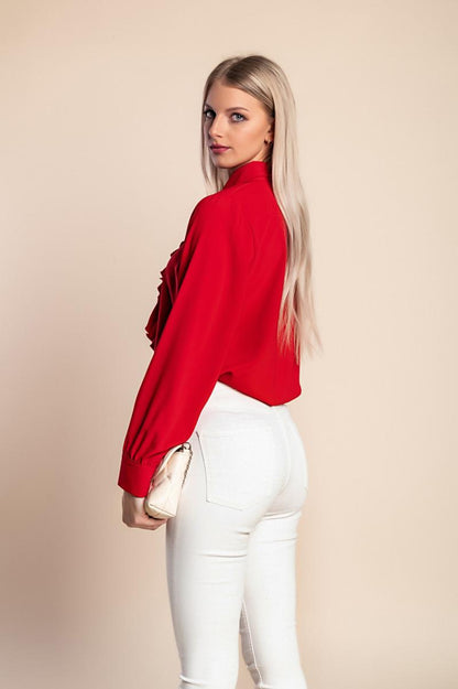 Elegante Rüschenbluse