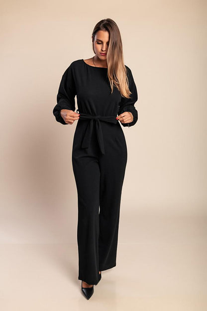 Salopetă elegantă cu mâneci lungi