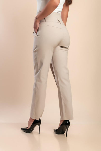 Elegantní kalhoty s volánem