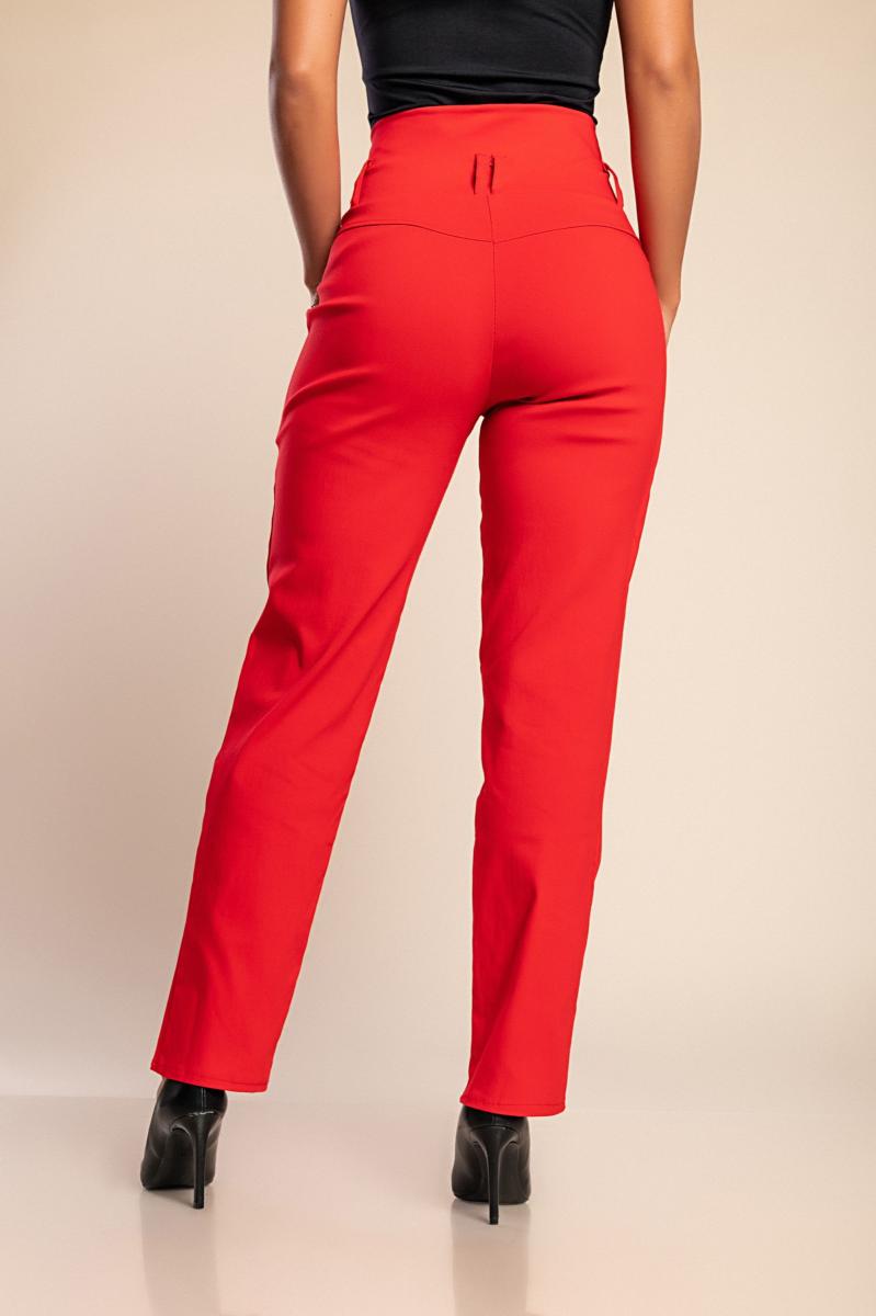 Elegante Hose mit Rüsche