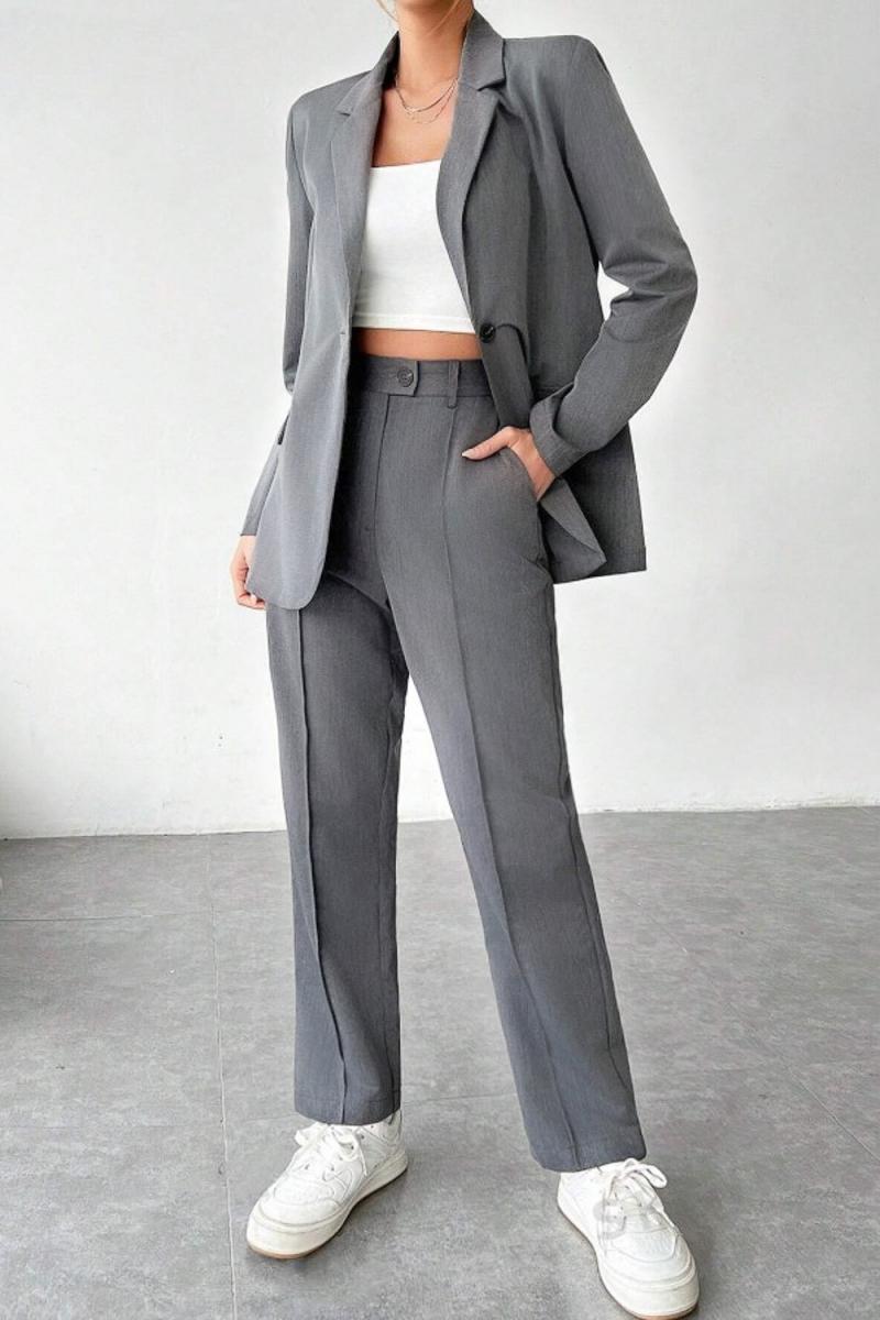 Blazer- und Langhosen-Set