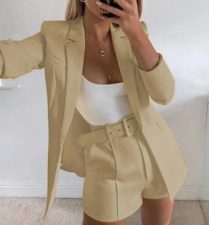 Elegante blazer- en broekset
