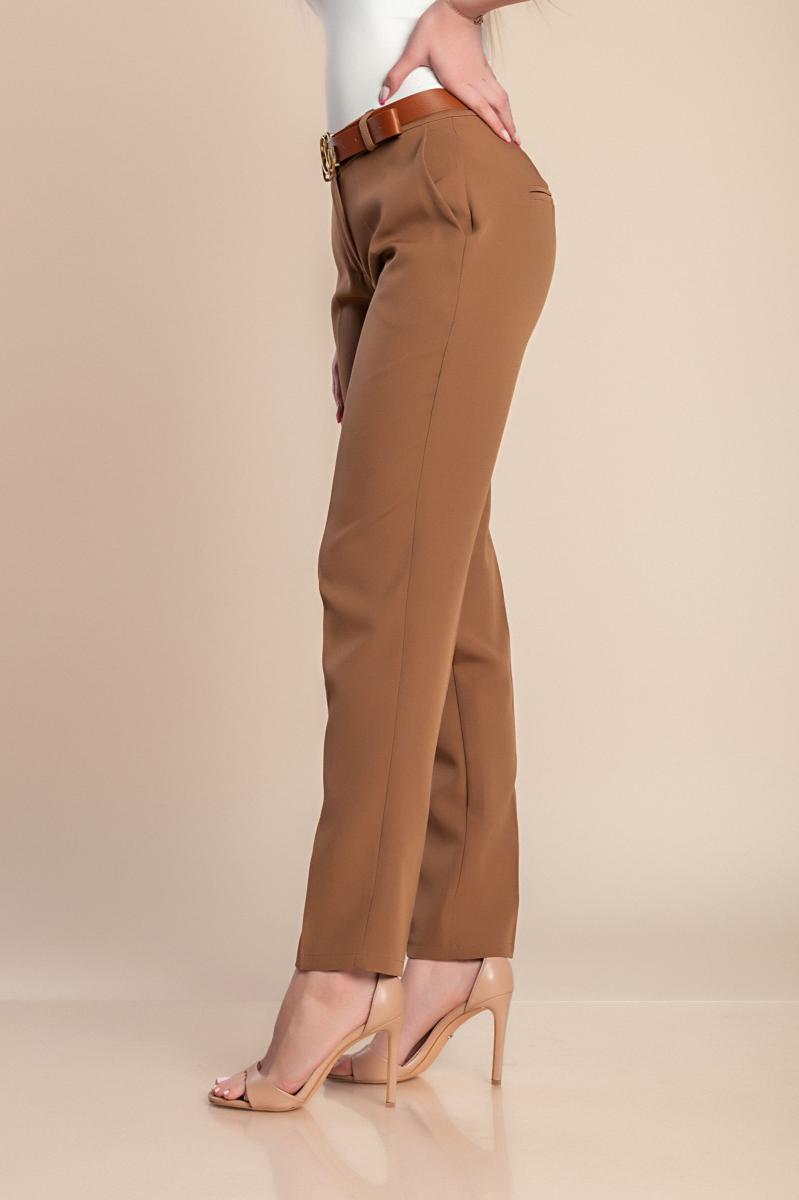 Eleganti pantaloni lunghi a gamba dritta Tordina