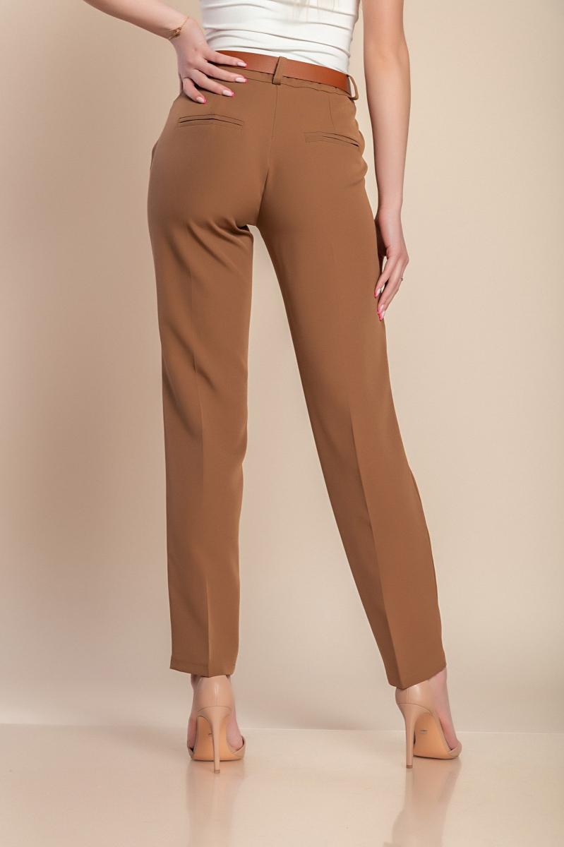 Eleganti pantaloni lunghi a gamba dritta Tordina