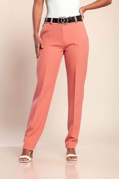 Pantaloni eleganți lungi cu croială dreaptă Tordina