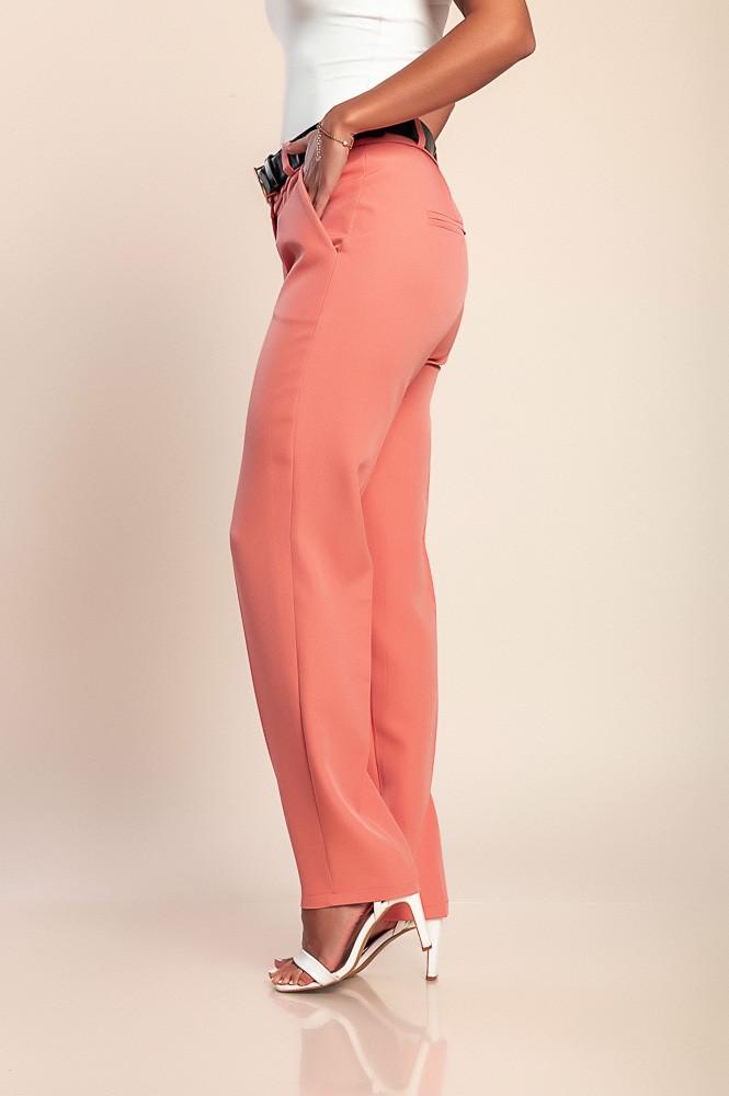 Pantaloni eleganți lungi cu croială dreaptă Tordina