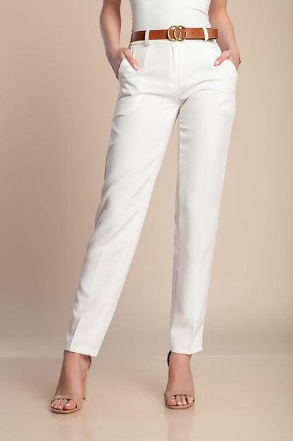 Pantaloni eleganți lungi cu croială dreaptă Tordina