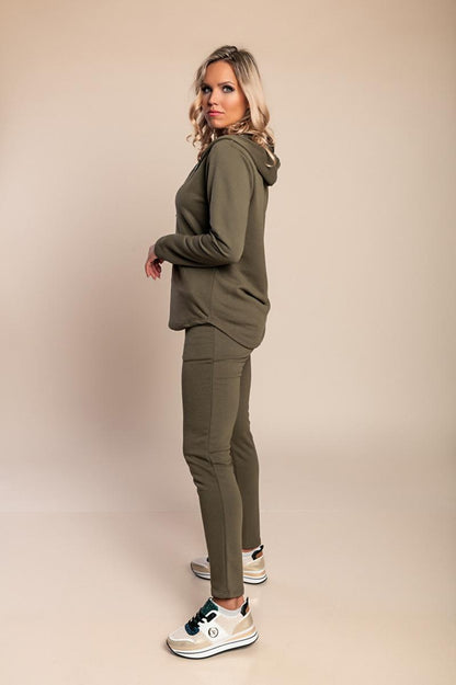 Conjunto de chándal con cremallera