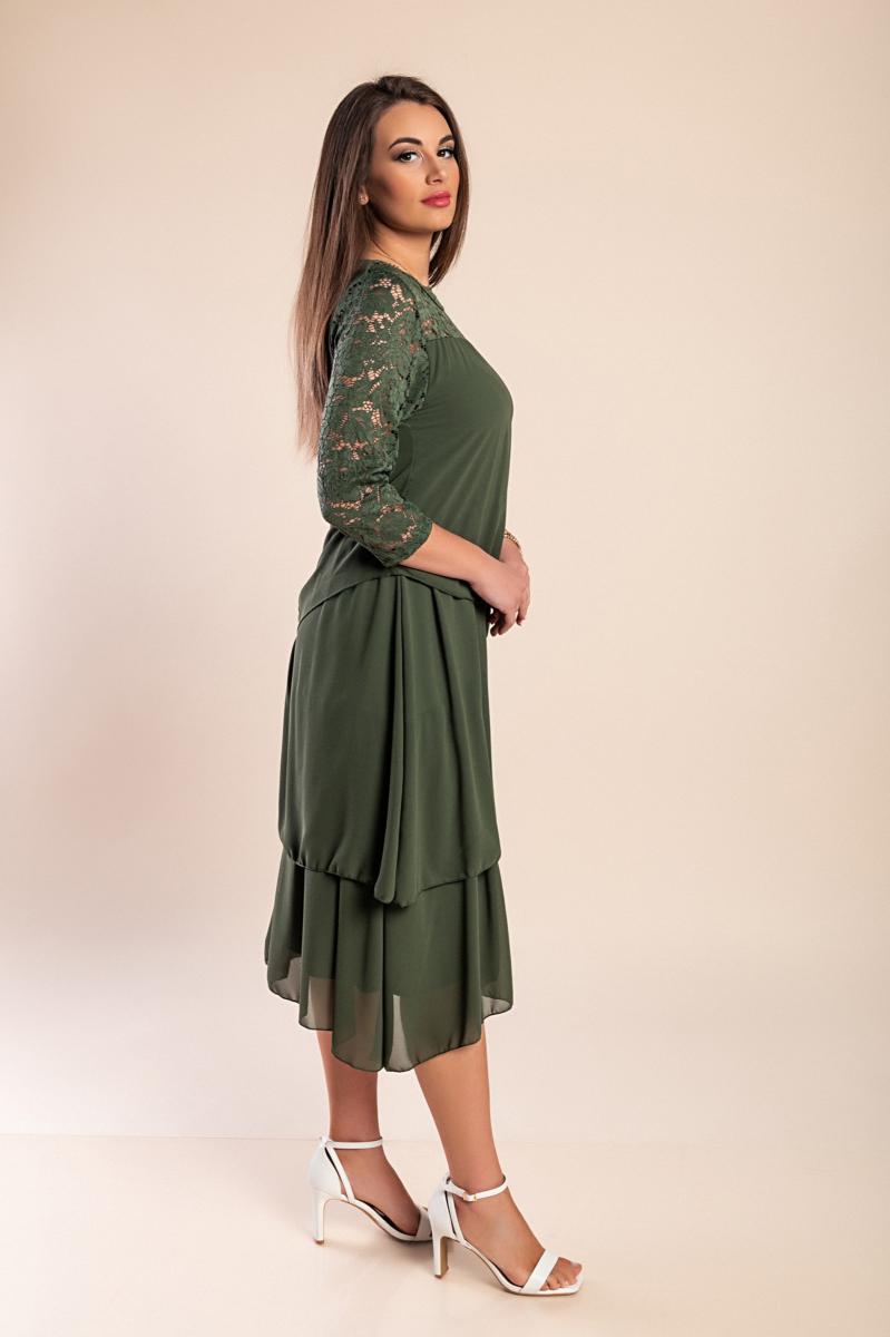 Abito elegante con pizzo