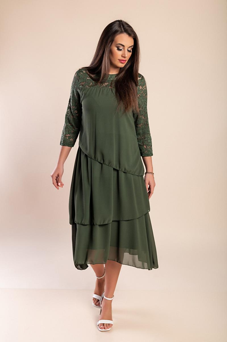 Abito elegante con pizzo