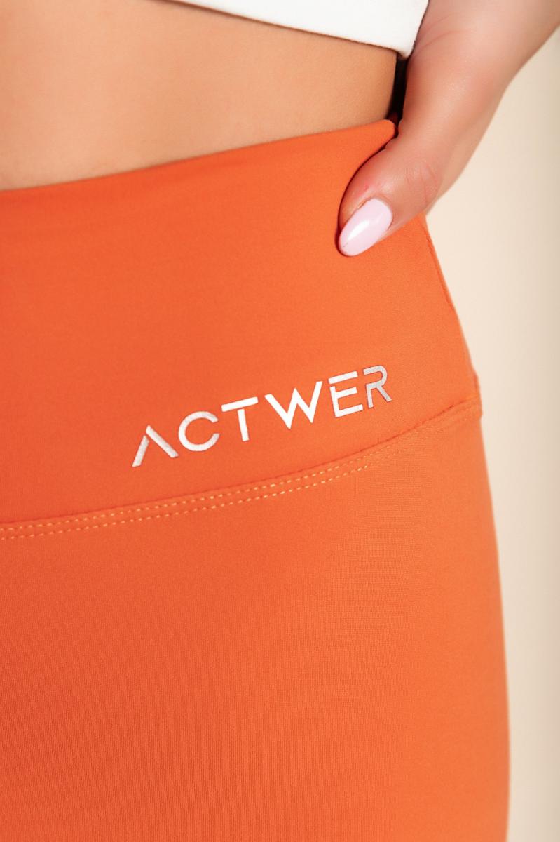 Superelastische Sportleggings "ACTWER" orange