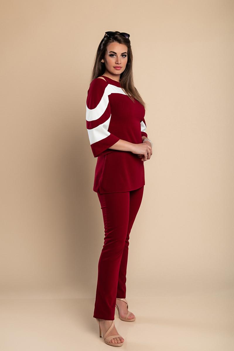 Elegantná súprava topu a nohavíc