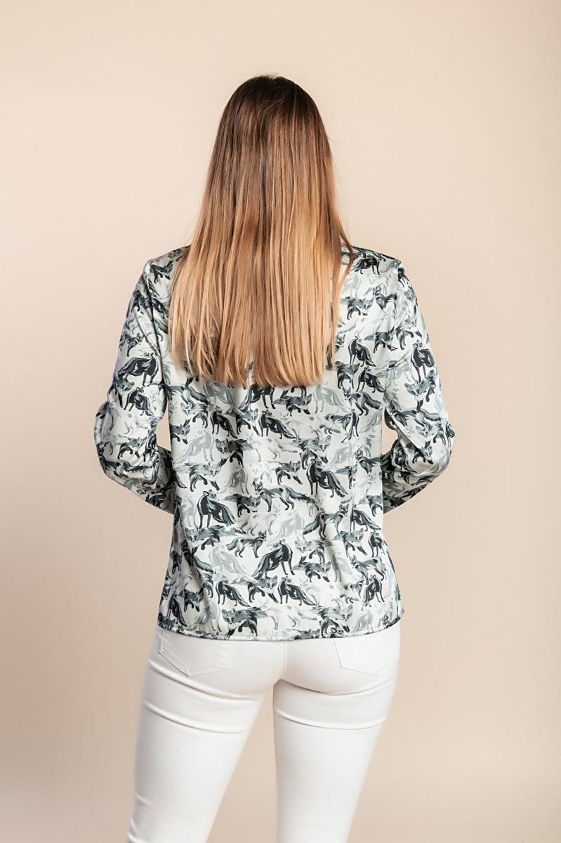 Printed blouse