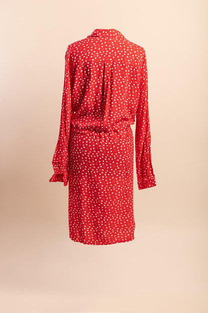 Midikleid in großen Größen mit Print
