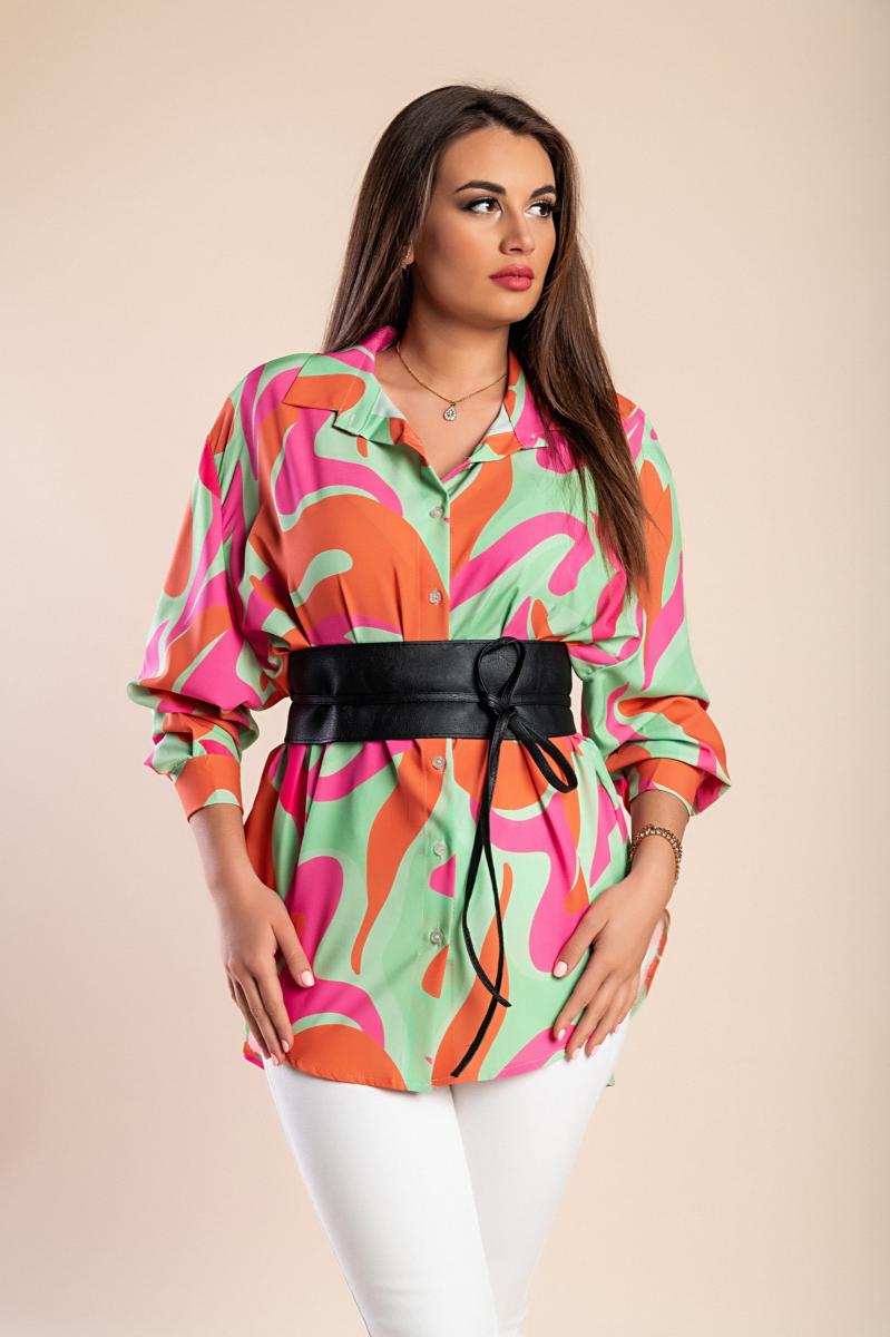Long shirt with print