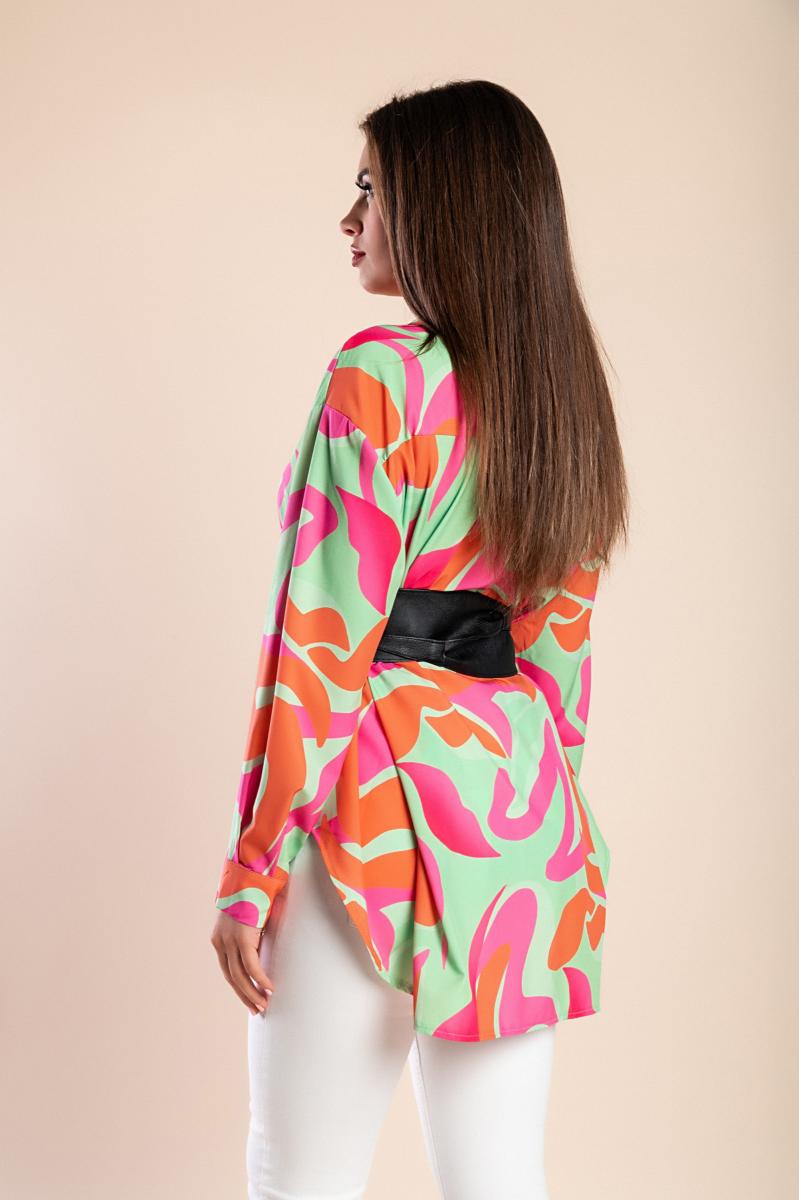 Long shirt with print