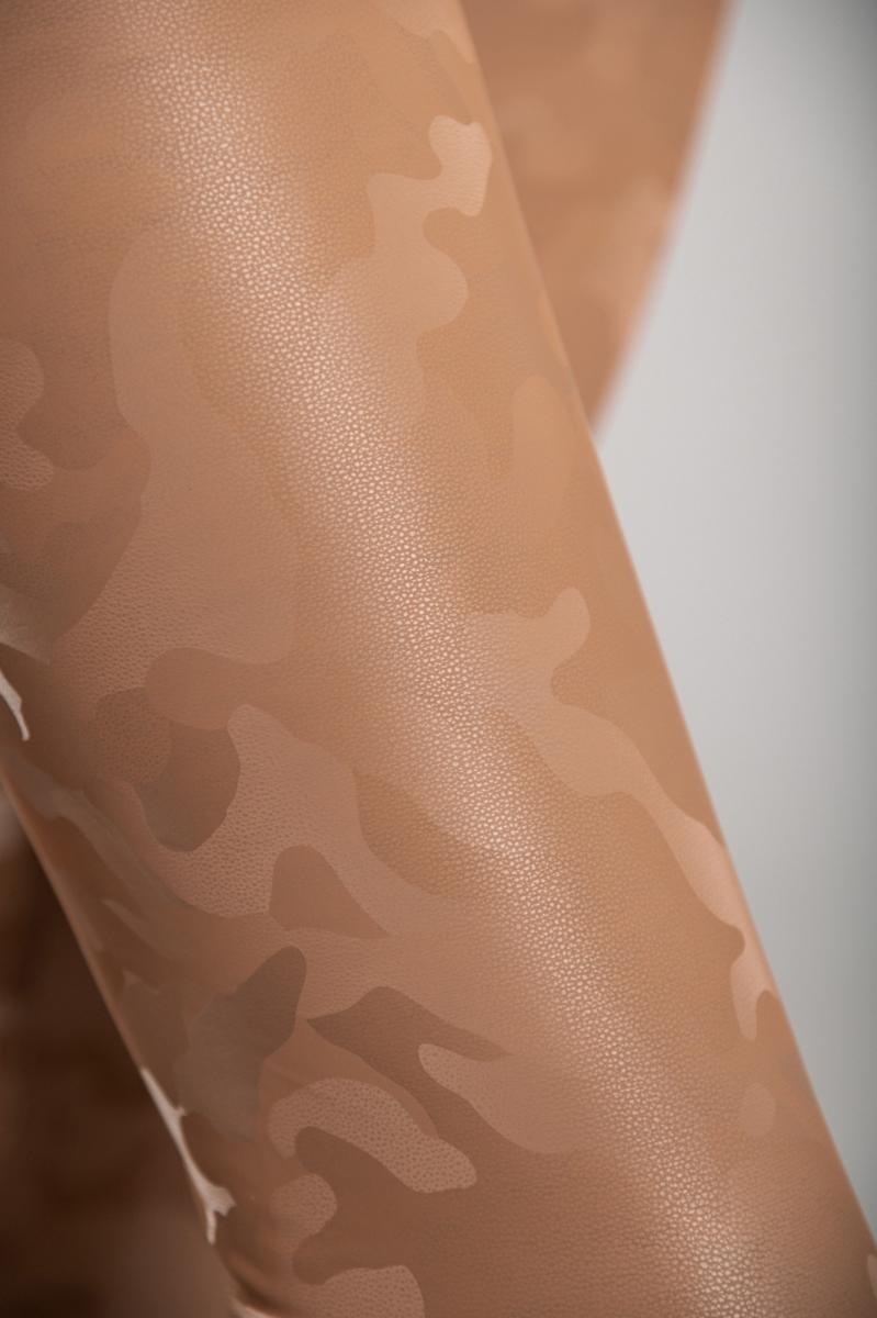 Leggings with lining and wide waist