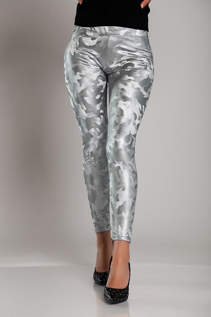 Leggings with lining and wide waist