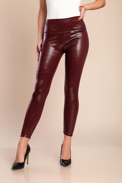 Leggings de moda com cintura larga
