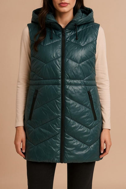 Gilet con Cappuccio