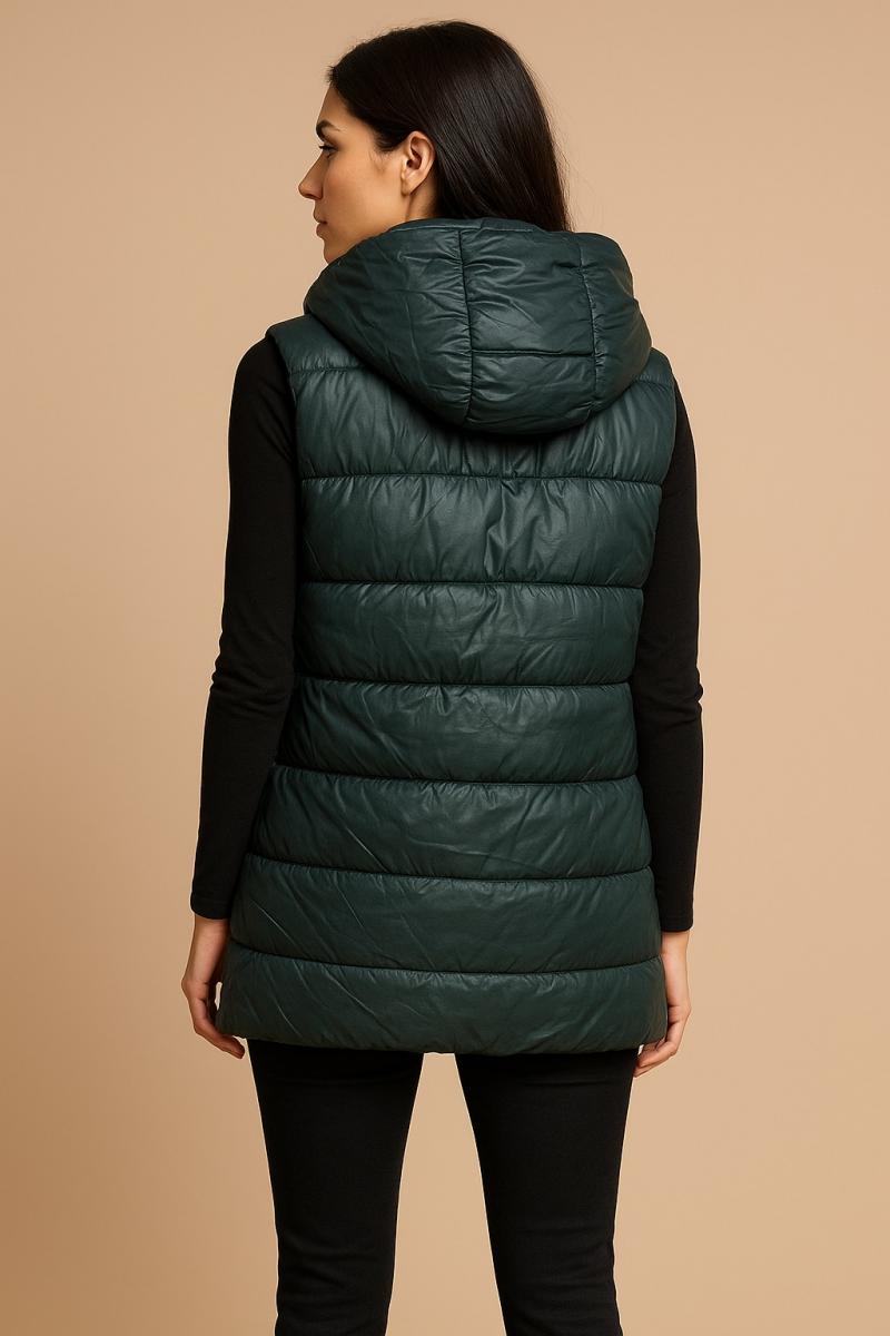 Gilet con Cappuccio