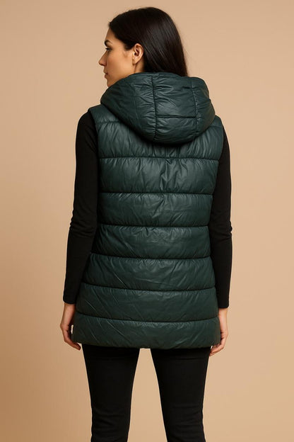 Gilet con Cappuccio