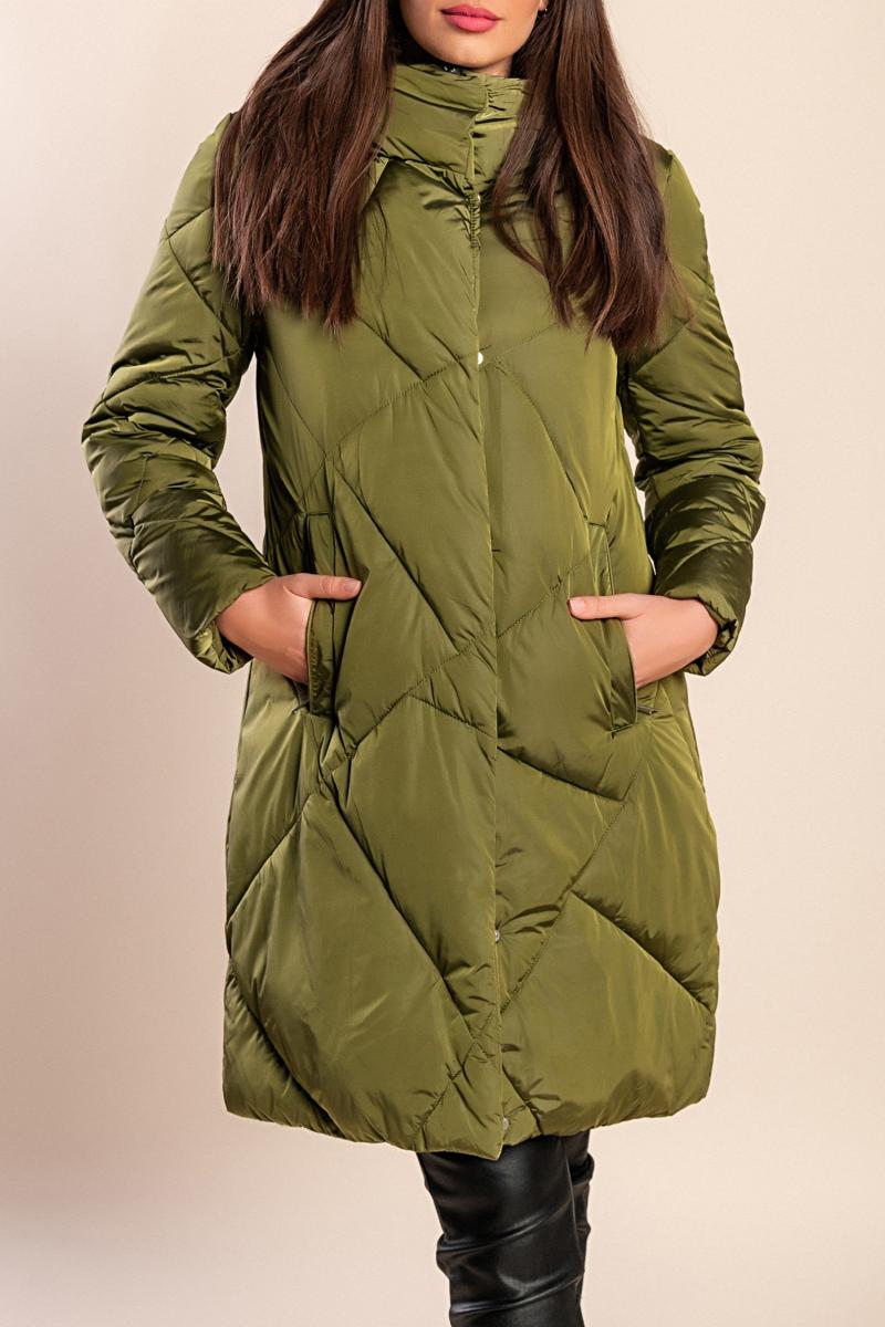 Gesteppte Jacke mit Kapuze