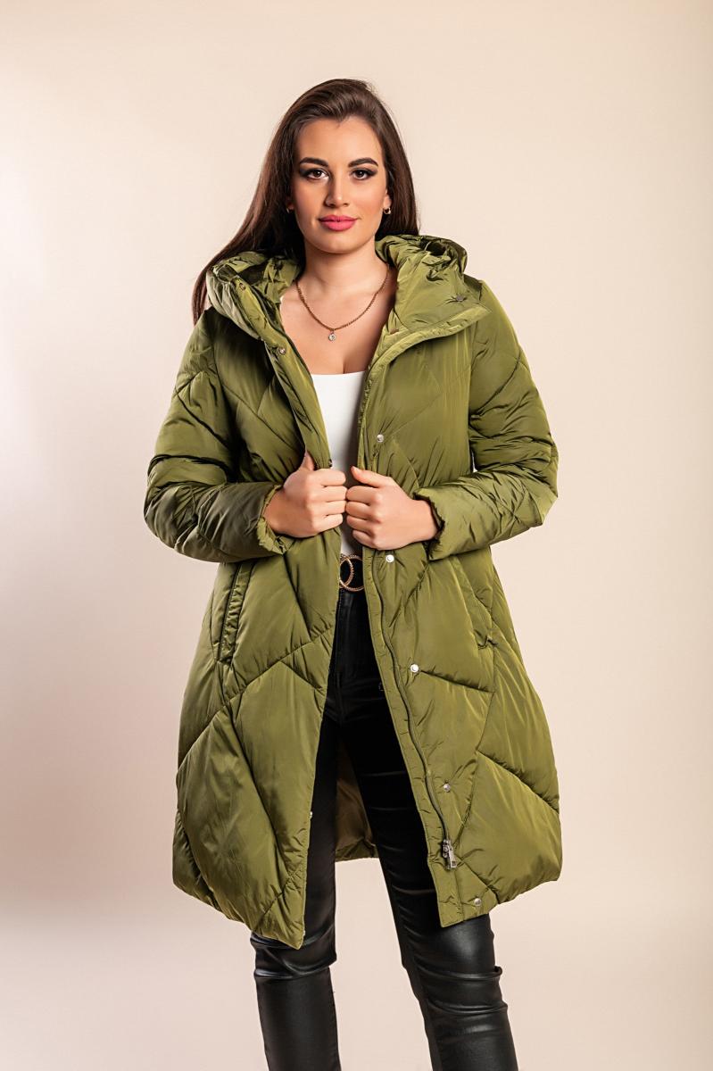 Gesteppte Jacke mit Kapuze