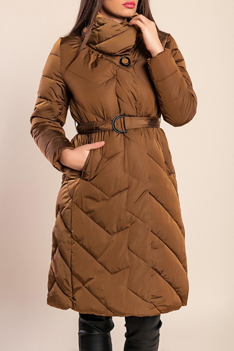 Lange Steppjacke