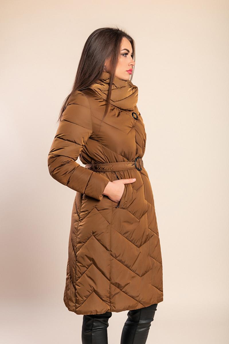 Lange Steppjacke