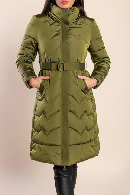 Long padded jacket