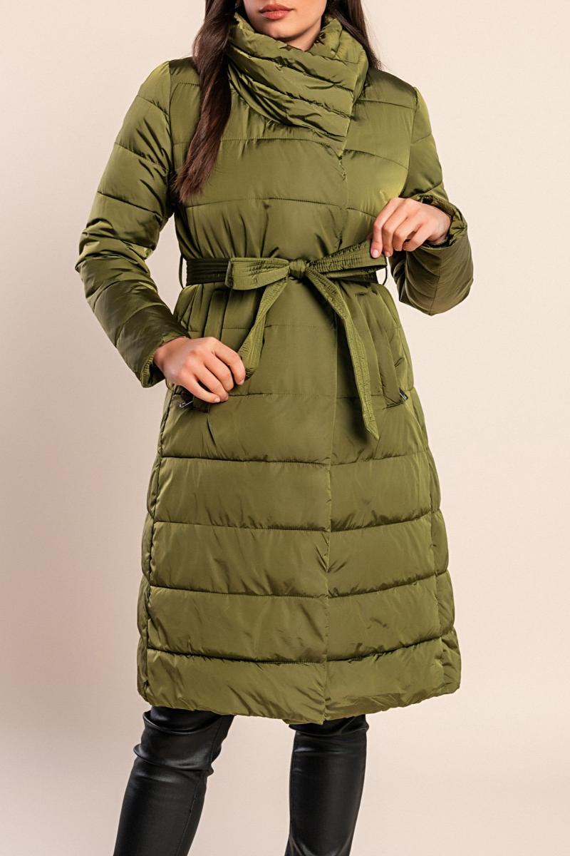 Lange Steppjacke