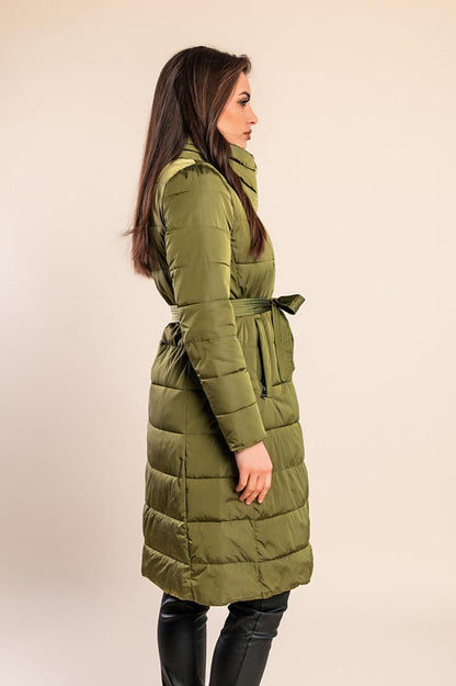 Lange Steppjacke