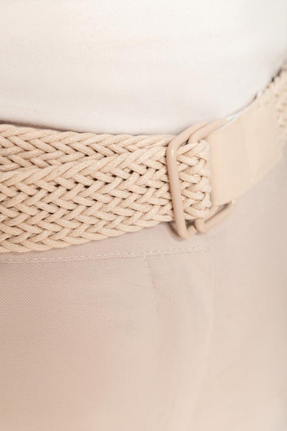 Elegante lange Hose mit Gürtel
