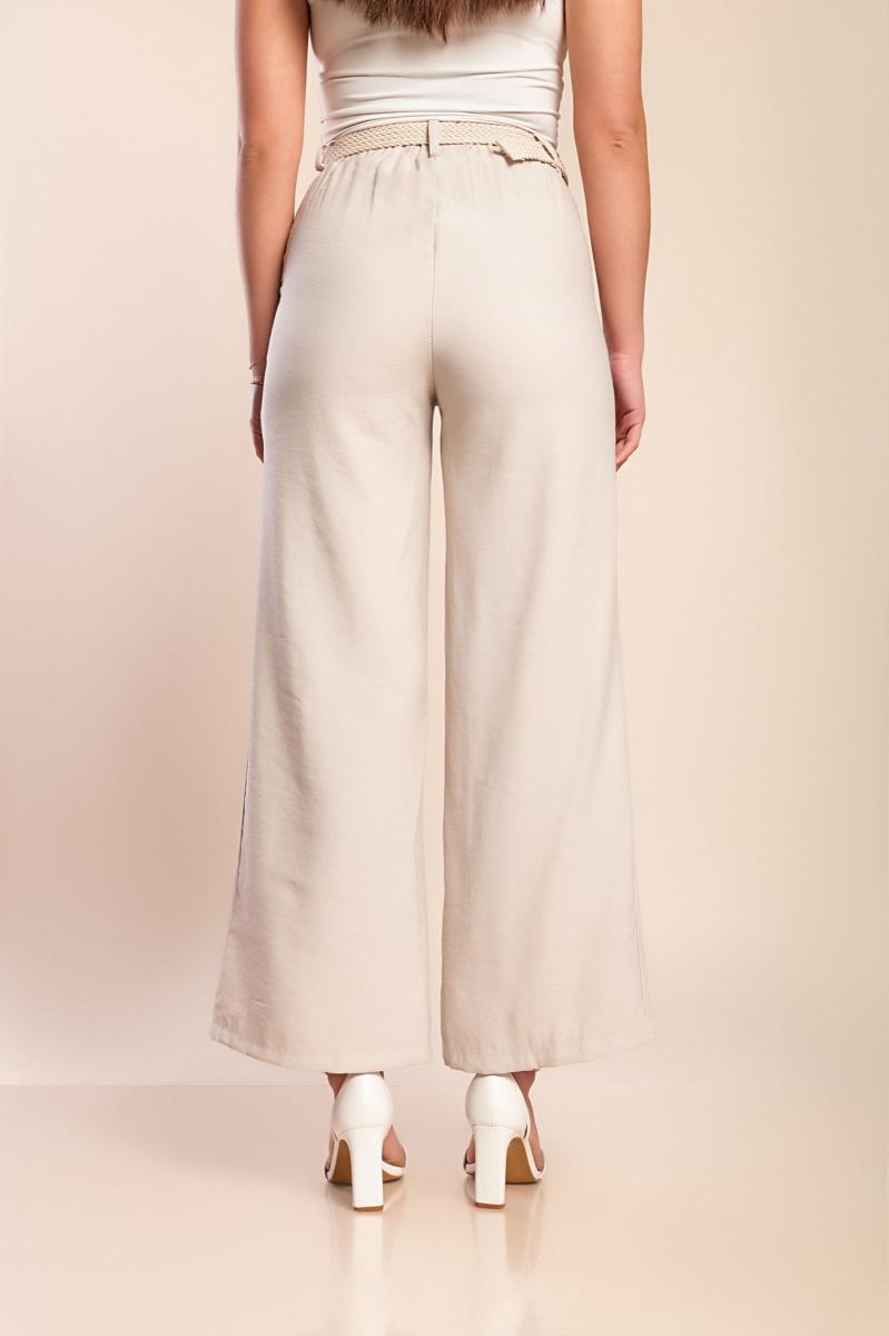 Elegante lange Hose mit Gürtel