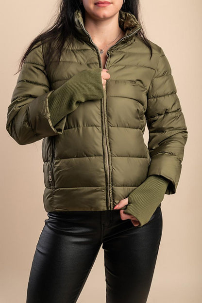 Kratka prošivena jakna