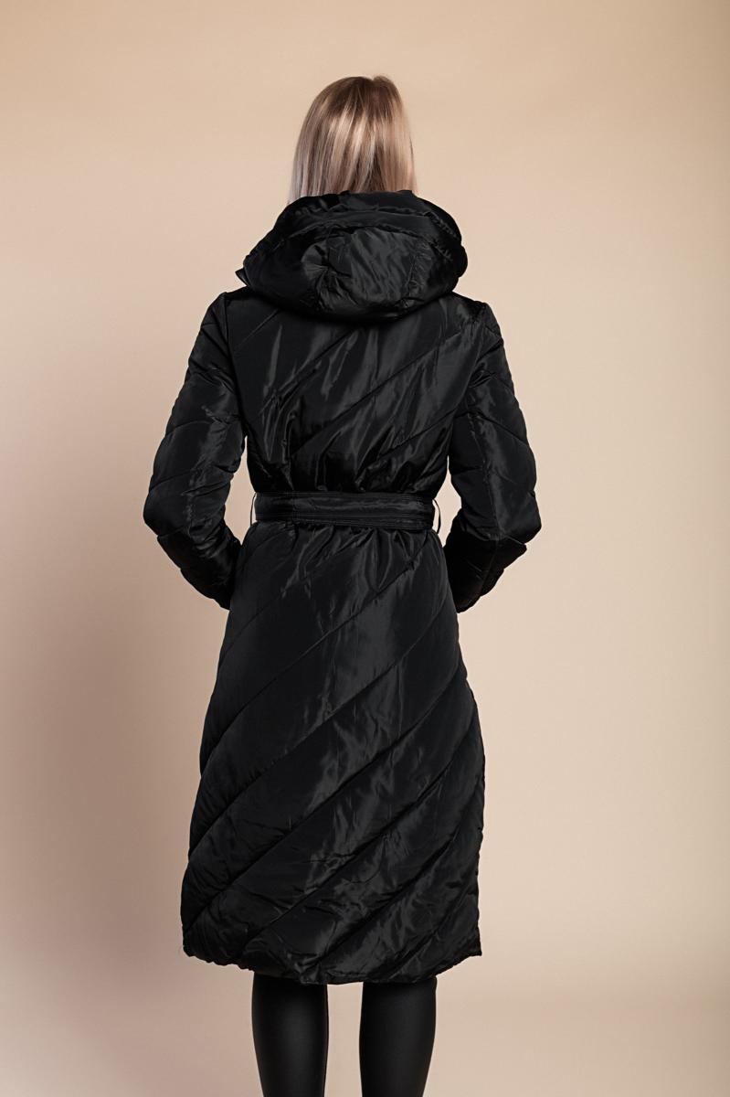 Chaqueta larga acolchada de invierno