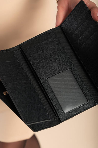 Crocodile print wallet
