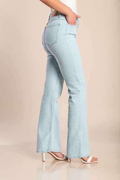 Flared jeans