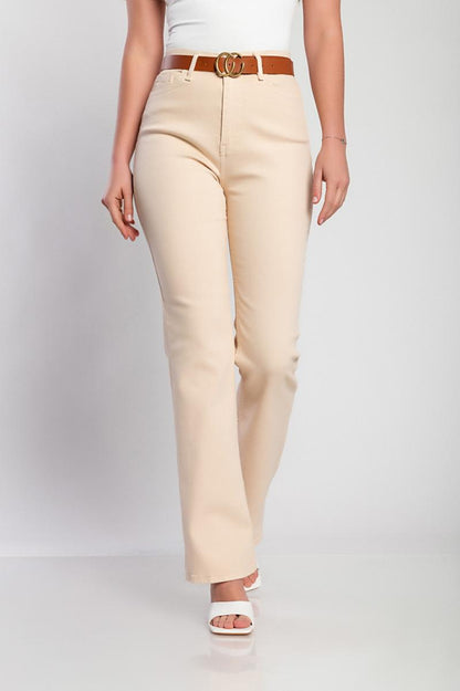 Flared leg jeans