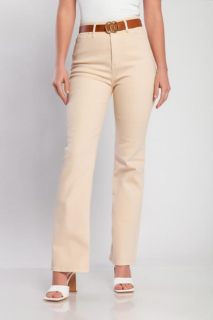 Flared leg jeans