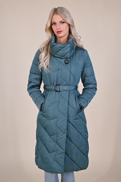 Long padded jacket
