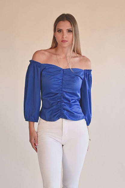 Blouse met 3/4-mouwen