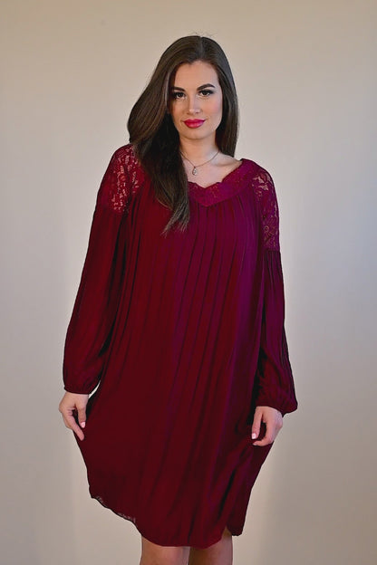 Minivestido elegante plissado Cremona