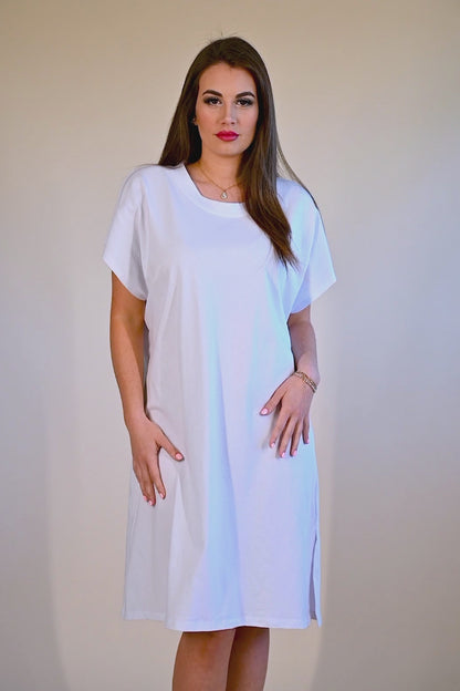 Rochie mini cu mâneci largi