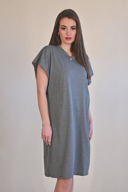 Rochie mini cu mâneci largi