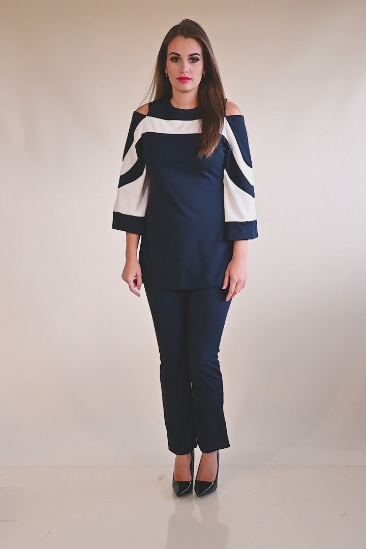 Elegant set of top and pants – Lelera
