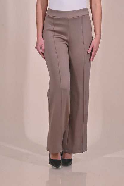 Warm high-waisted pants